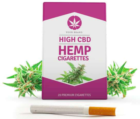 CannaGlobe High CBD Hemp Cigarettes