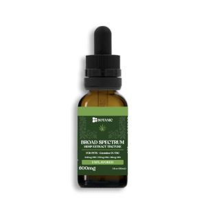 Broad Spectrum Pet Tincture – Unflavored – 600mg (600mg CBD) – 10mg serving – 30mL