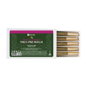Critical Berries THCA Hemp Pre-Rolls 6.5 grams, 5ct